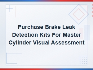 Brake Leak Detection Kits for Master Cylinder Visual Inspection